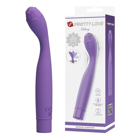 Henry Vibrador Punto G Flexible Morado